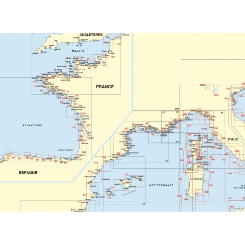 Cartes Marines France Mediterranee Materiels D Aide A La Navigation 5a Marine